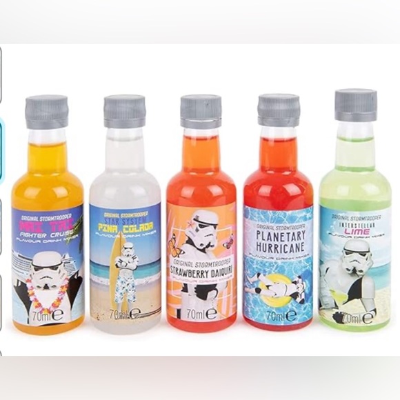Stormtrooper Cocktail Mix Set - Gift Set with 5 Cocktail Mixes of 70 ml each - Picture 3 of 6